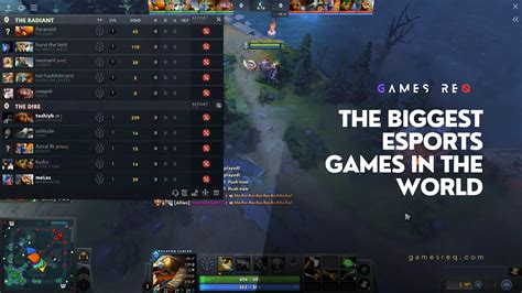 biggest esports games|The biggest esports games .